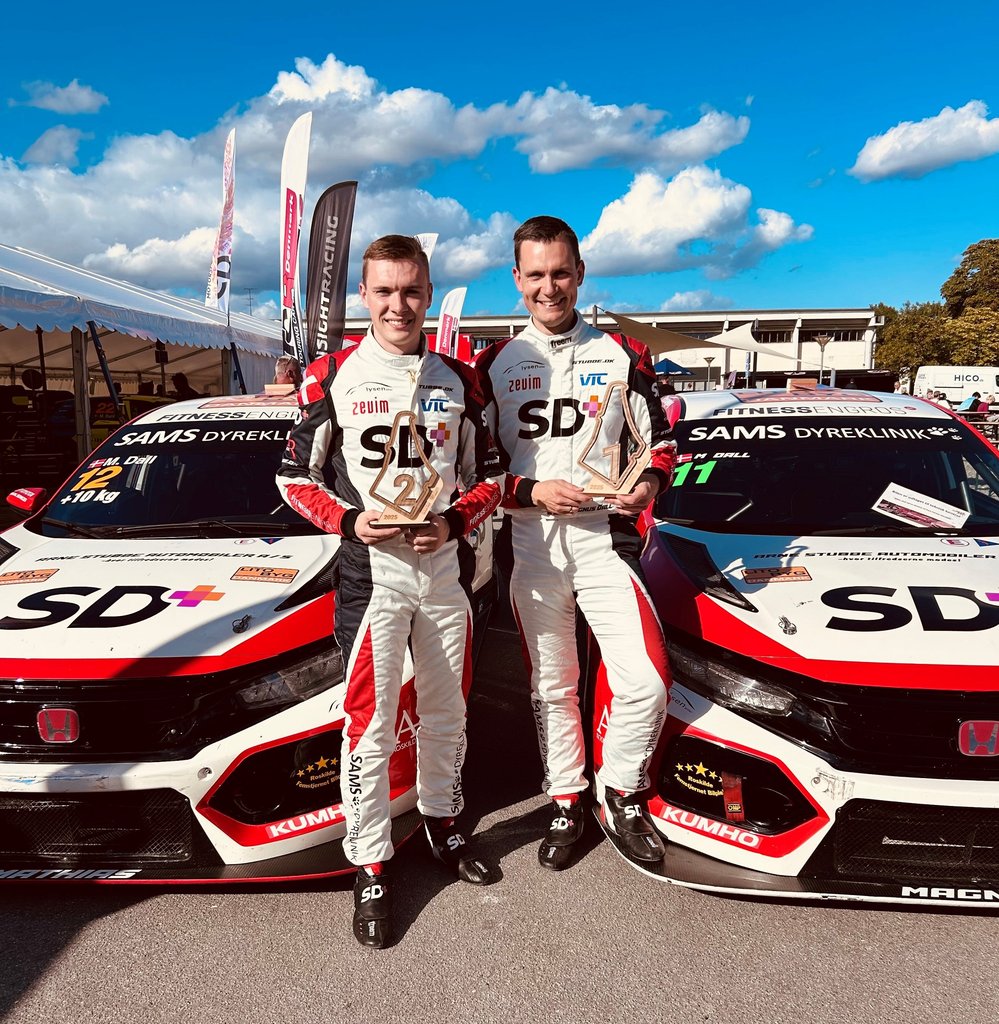 SD+ Motorsport Dall Racing klar til Special Saloon Car Denmark 2026 - stiller op med to Honda Civic FK7 TCR-racere
(Foto: Dall Racing)